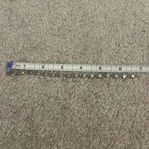 Tiffany & Co Puff Heart Link Bracelet 925 Sterling Silver